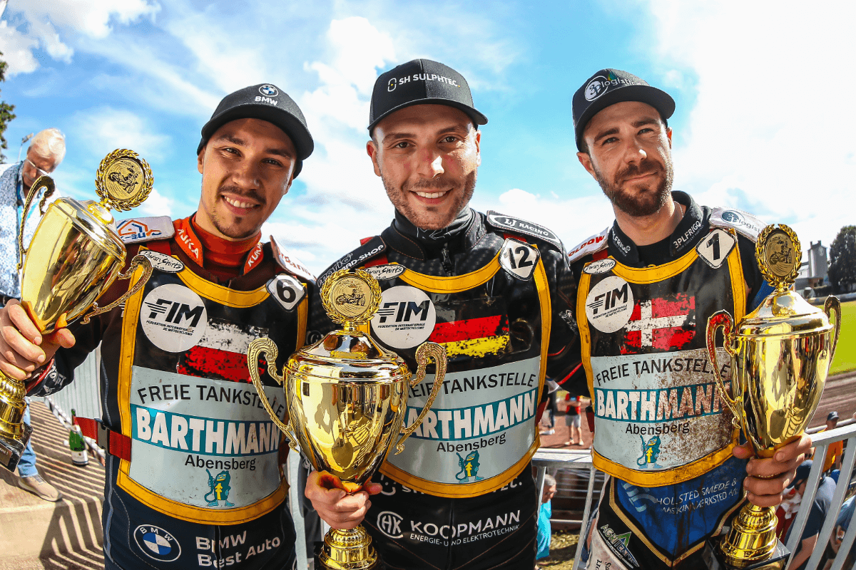 Speedway international: Kubera, Huckenbeck, Jensen