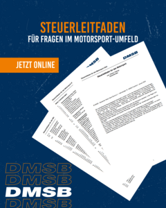 Steuerleitfaden für  Fragen im Motorsport-Umfeld jetzt online