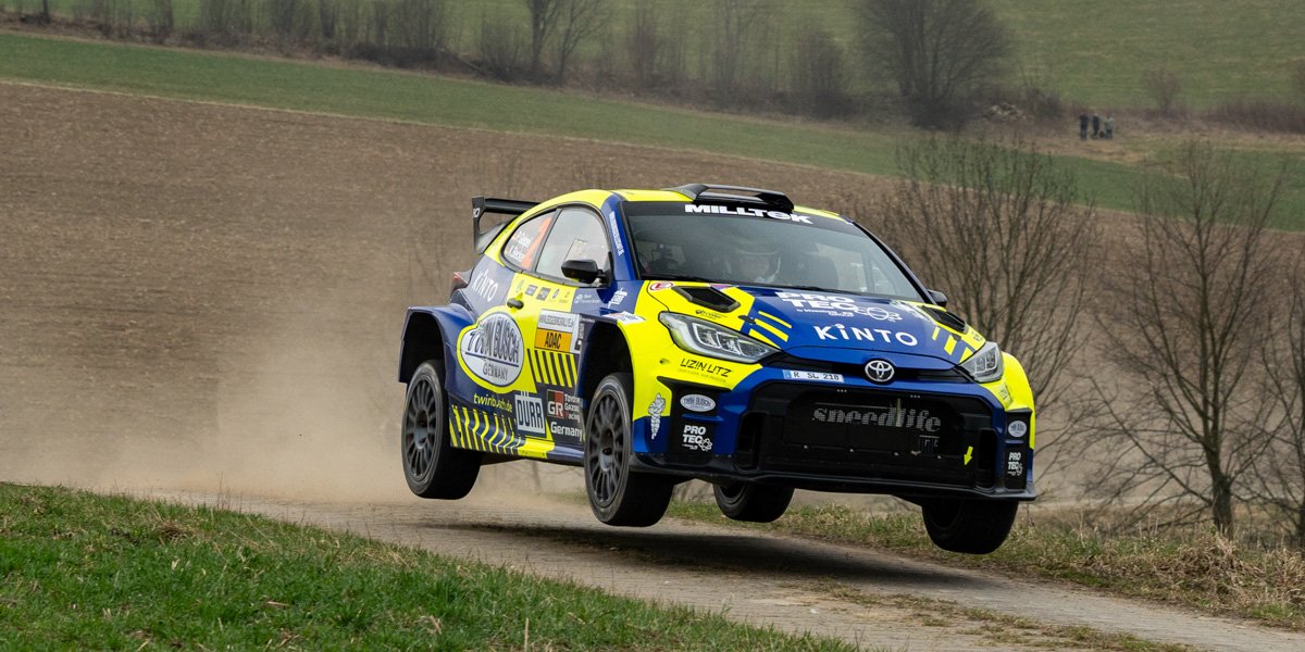 Deutsche Rallye-Meisterschaft 2025, 60. ADAC Rallye Erzgebirge, Philip Geipel und Co-Pilotin Katrin Becker