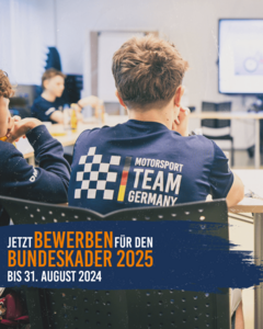 Motorsport Team Germany, Bewerbungsstart Bundeskader 2025