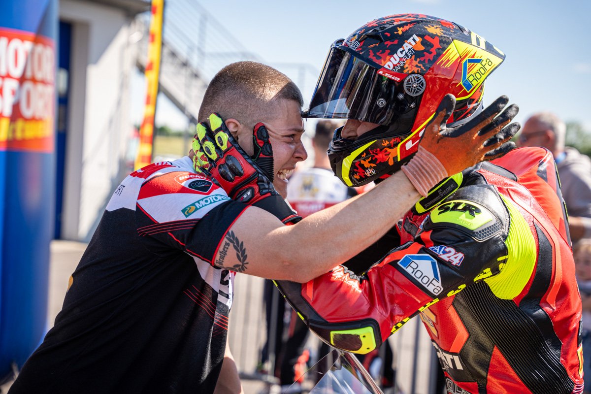 IDM Oschersleben 1 2025, Sieg Lukas Tulovic