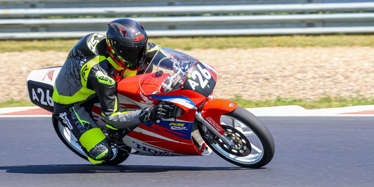 DHM Most, Tagessieger Thomas Watermann Eder, Honda RS125 NF4