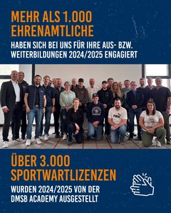 Mehr als 1.000 Ehrenamtliche, mehr als 3.000 Sportwartlizenzen - DMSB Academy Schulungssaison 2024/2025