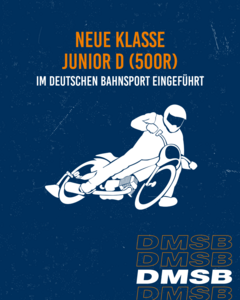 Neue Klasse Junior D (500R) im deutschen Bahnsport eingeführt