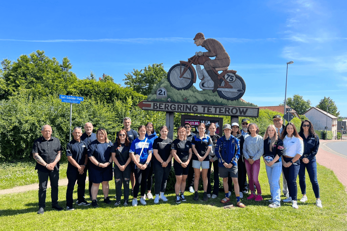 Gruppenbild FIM Women's Speedway Gold Trophy 2024