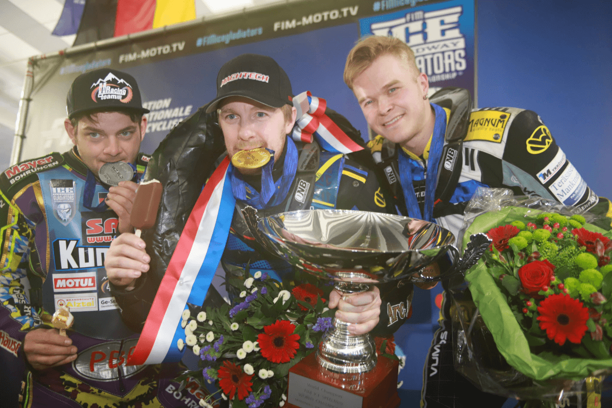 Eisspeedway WM 2024 - Silber Max Niedermaier
