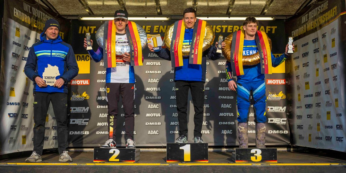 DEM Dahlen 2025 - Podium