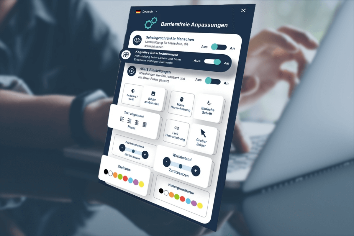 DIGIaccess - Barrierefreie Anpassungen