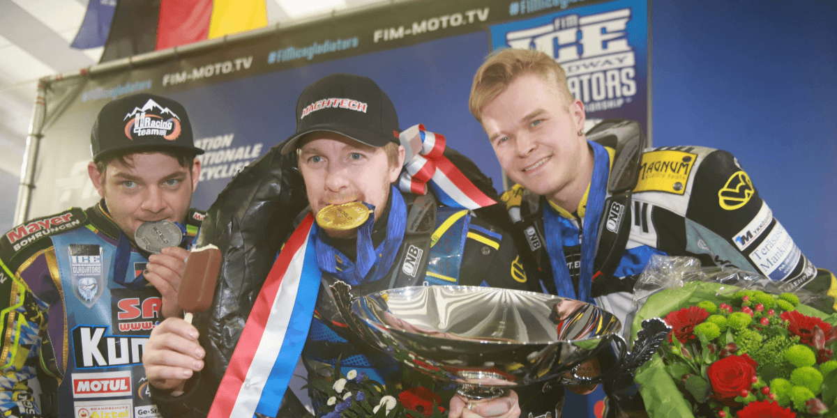 Eisspeedway WM 2024 - Silber Max Niedermaier
