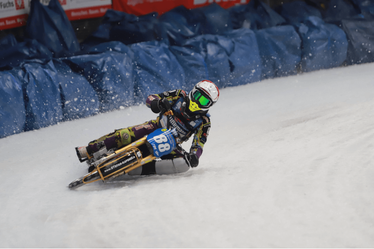 Eisspeedway-WM Inzell: Max Niedermaier