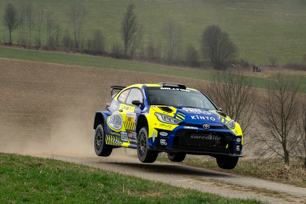 Deutsche Rallye-Meisterschaft 2025, 60. ADAC Rallye Erzgebirge, Philip Geipel und Co-Pilotin Katrin Becker