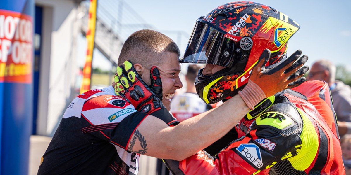 IDM Oschersleben 1 2025, Sieg Lukas Tulovic
