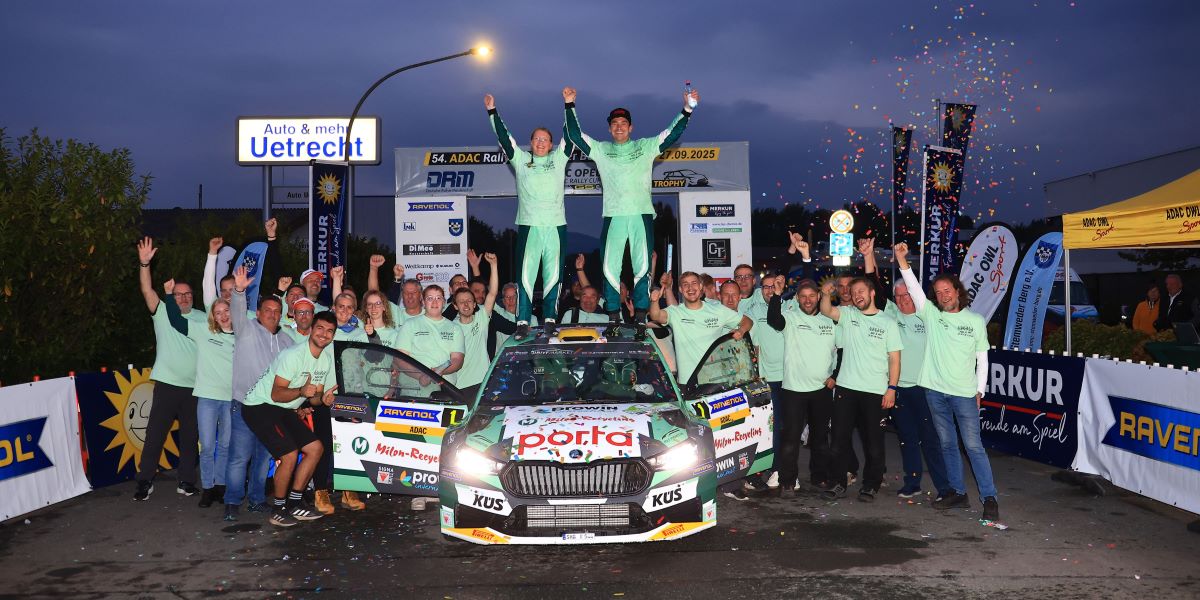 Marijan Griebel ist neuer Deutscher Rallye-Meister