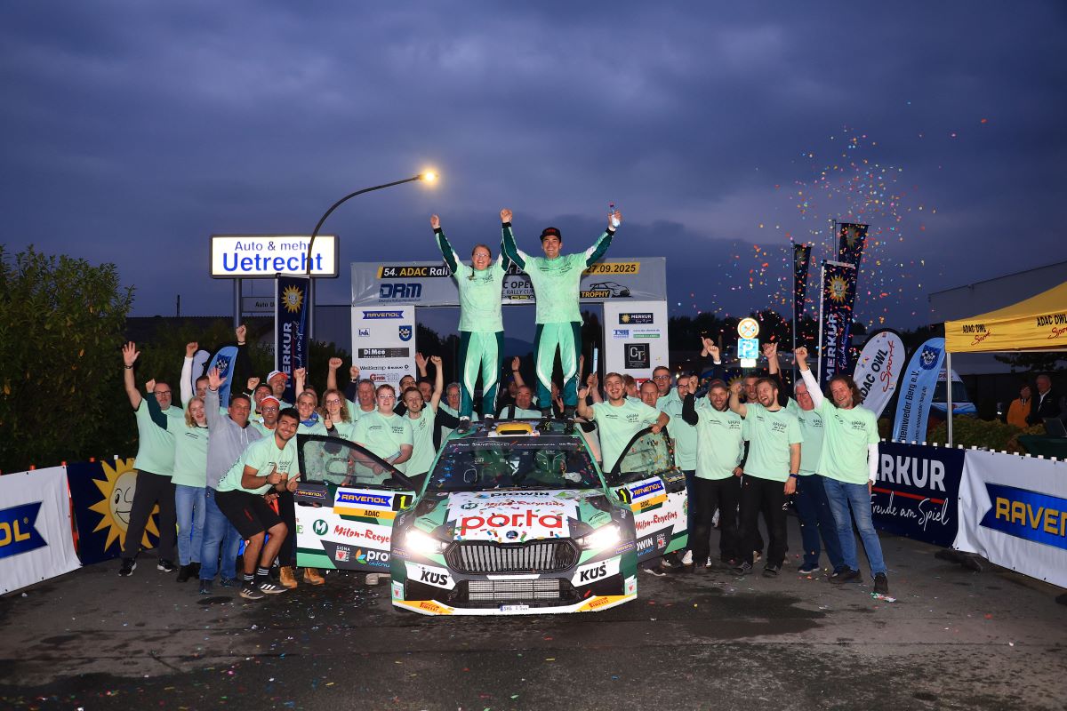 Marijan Griebel ist neuer Deutscher Rallye-Meister