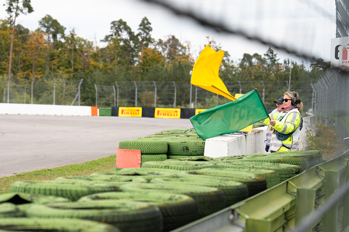 Sportwarte der Streckensicherung